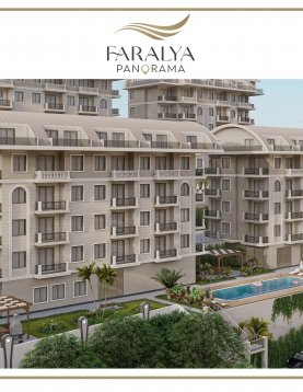 Апартаменты 2+1 Faralya Panorama, продажа недвижимости в Алании, инвестиции в недвижимость в Турции 