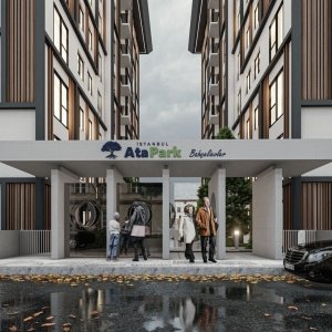 Апартаменты 2+1 в Атапарк Бахчелиэвлер, купить недвижимость в турции, купиты апартаменты, недвижимость в стамбула