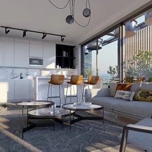 Апартаменты 3+1 в Modda Suites, недвижимость в измире дома на продажу в измире, modda suites проект, modda suites жилой комплекс
